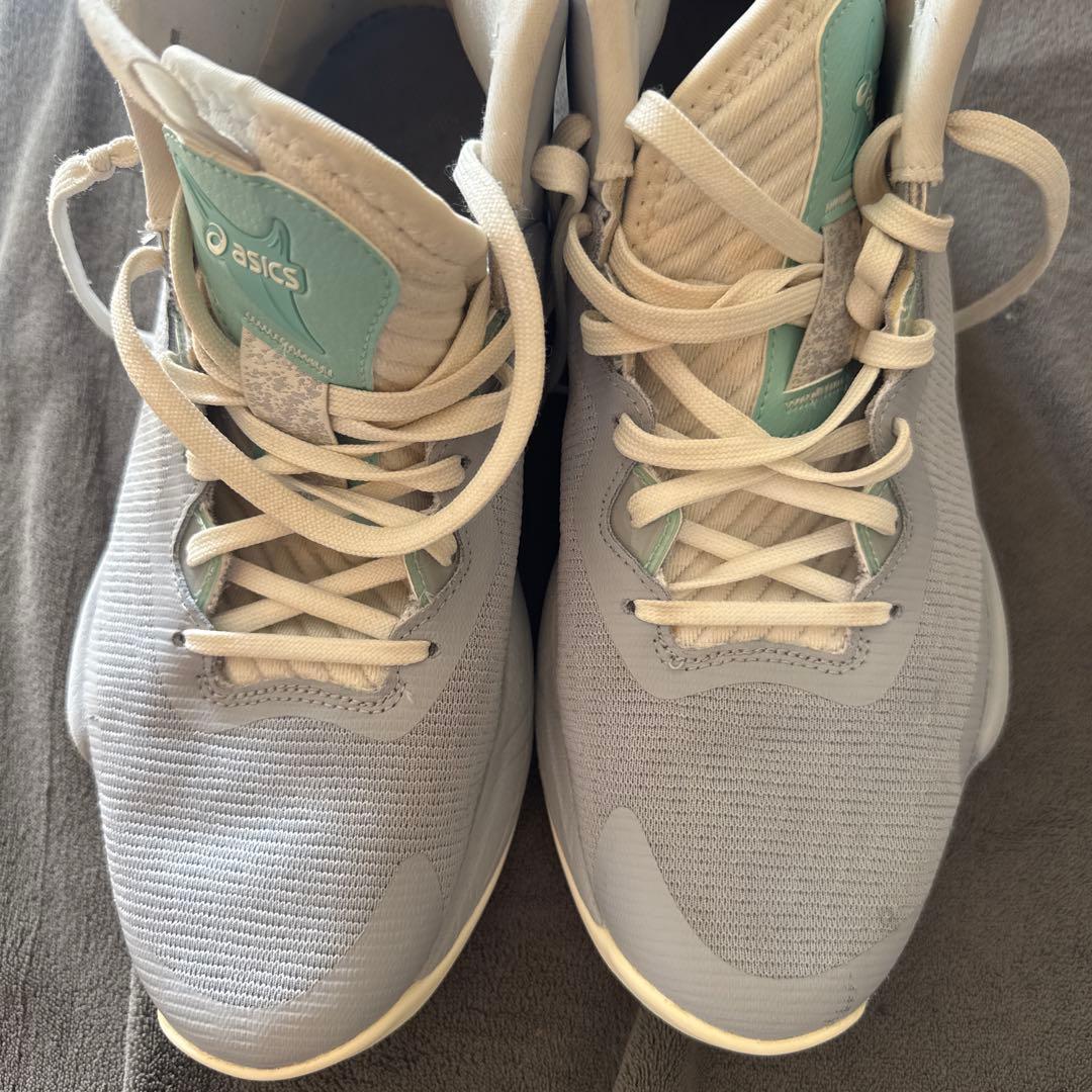 asics バスケットボールシューズ 28.5cm グレー
