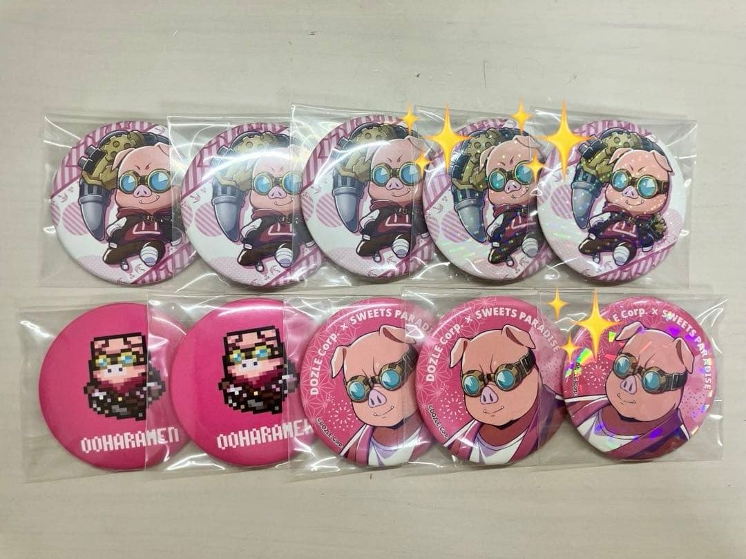 ドズル社 まとめ売り 缶バッチ アクスタ