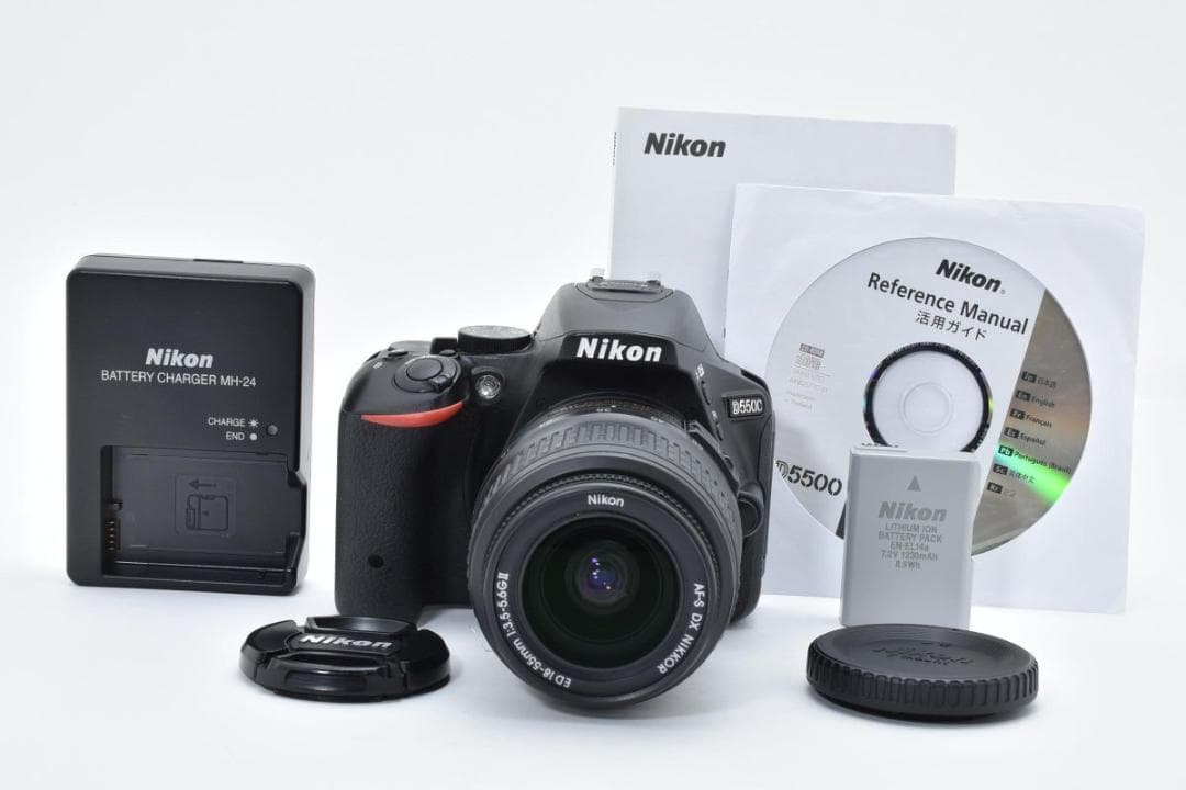 【大人気】 Nikon ニコン D5500 レンズキット デジタル一眼カメラ ニコン D5500 18-55 VR II レンズキット 価格比較 - 価格.com