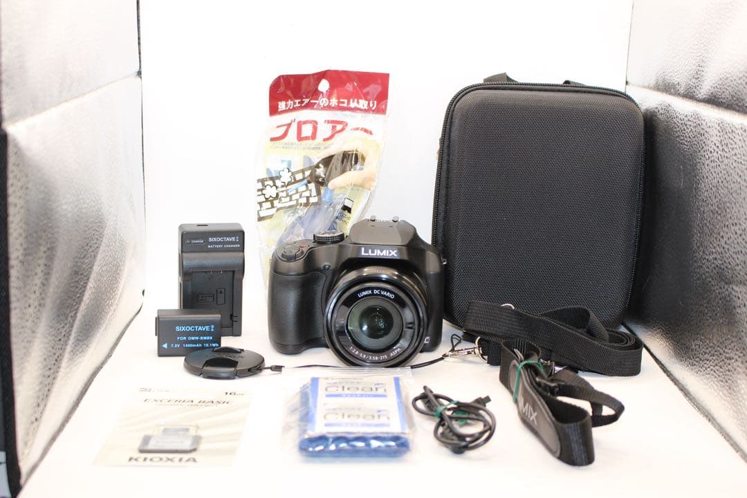 ☆美品☆ショット数83回☆新品級☆ LUMIX DC-FZ85 コンデジ バッグ