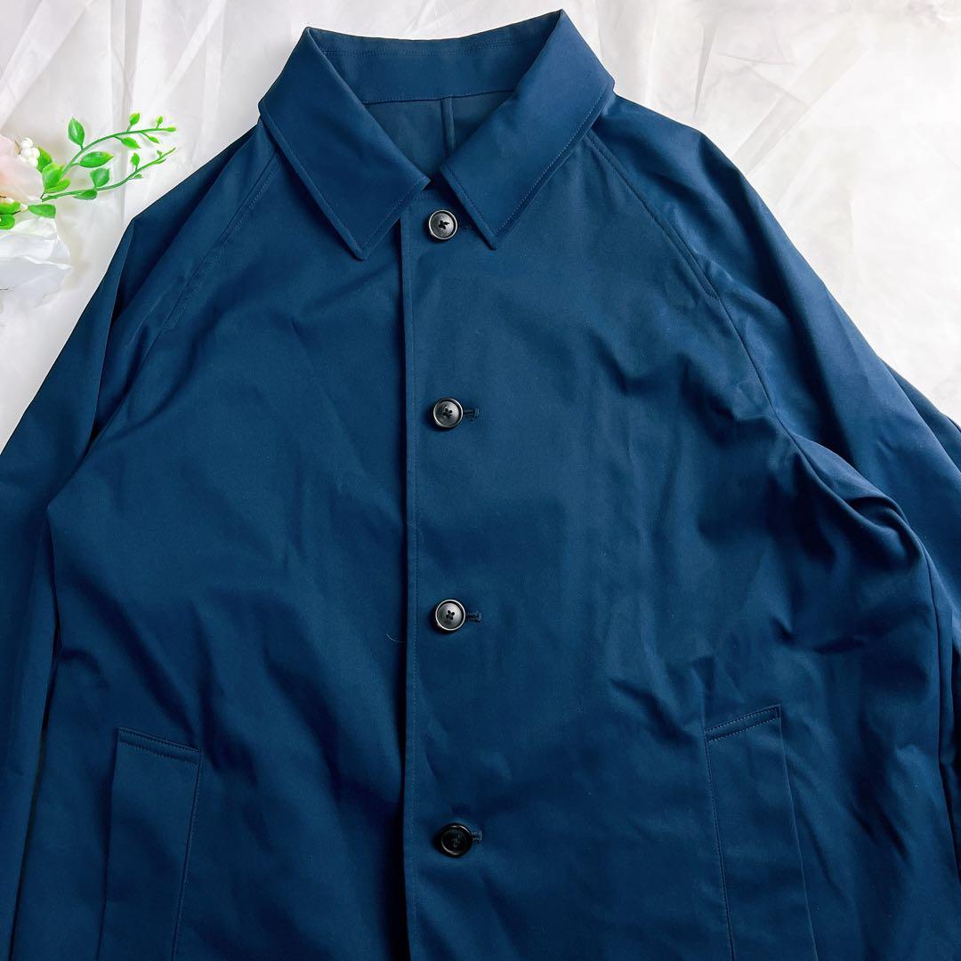 極美品✨23年製417 EDIFICE ステンカラーコート ネイビー Sサイズ