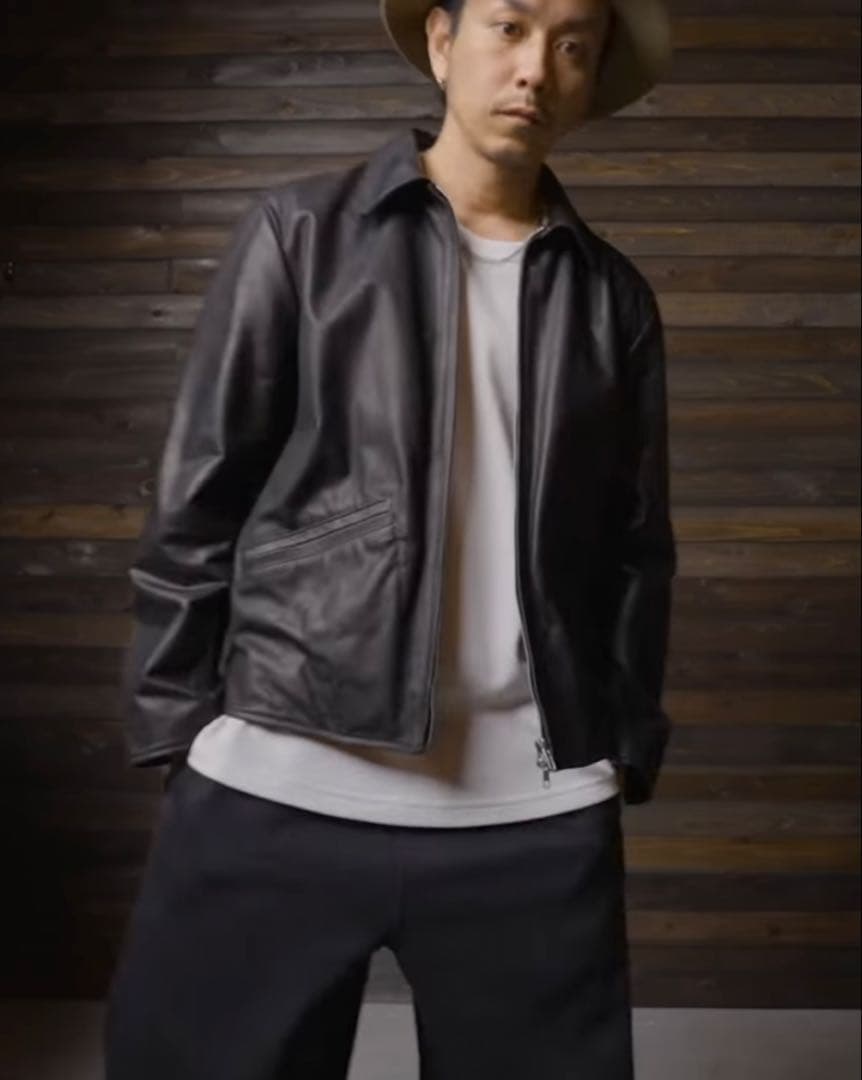 エディ様専用 希少JAMES GROSE CARLTON ライダースタグ有 42 - メルカリ