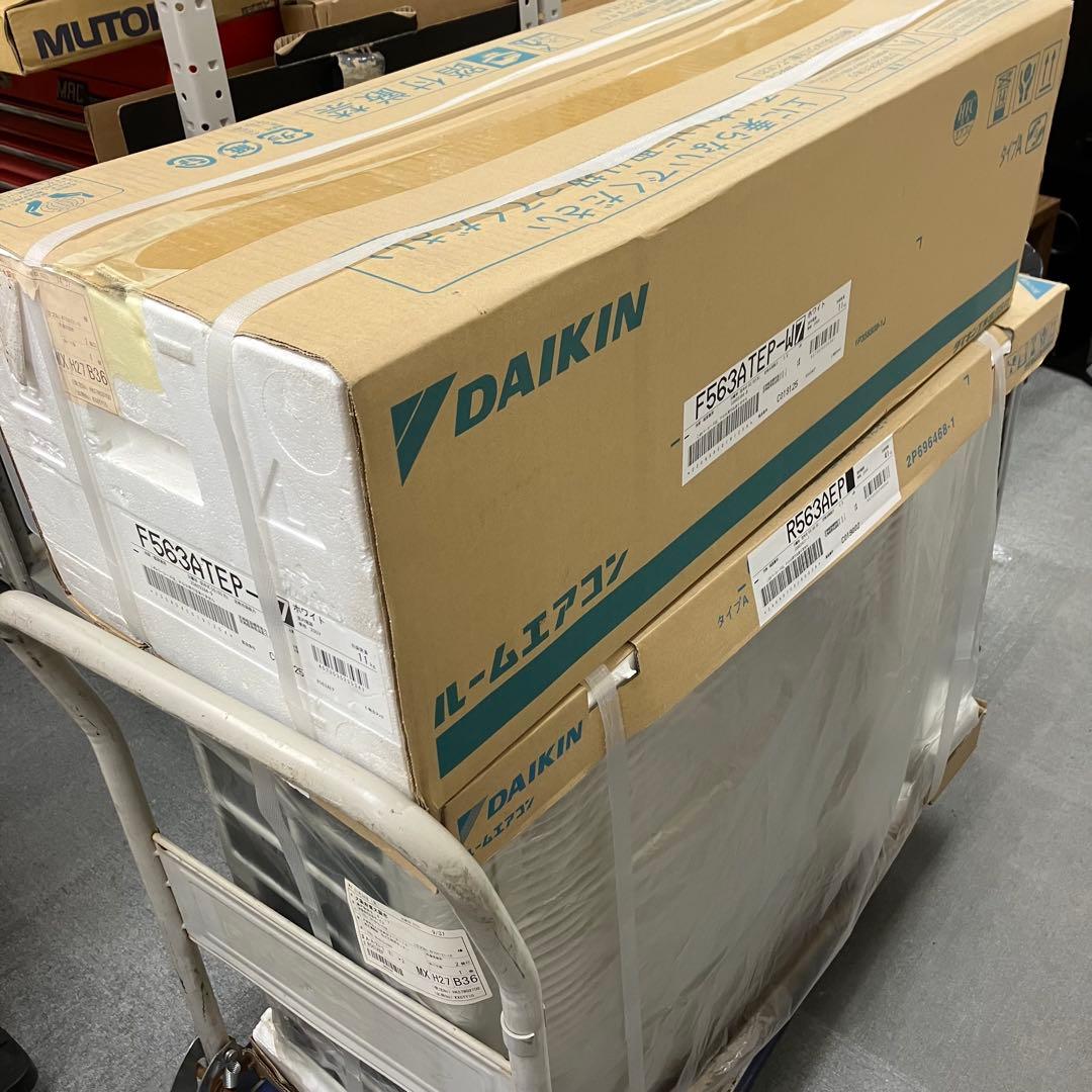 新品未開封品　DAIKIN ダイキン　エアコン18畳用　S563ATEP-W ダイキン（DAIKIN） S563ATEP-W 壁掛形ルームエアコン Eシリーズ