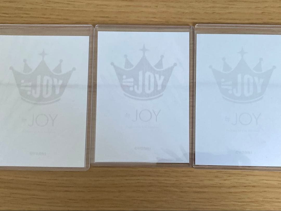 ニアジョイ 天野香乃愛 直筆サイン入り生写真 3枚セット