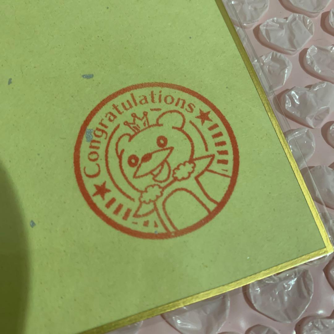 ディアヴォ ディアヴォーカリスト レオード 直筆サイン入り 色紙 缶バッジ