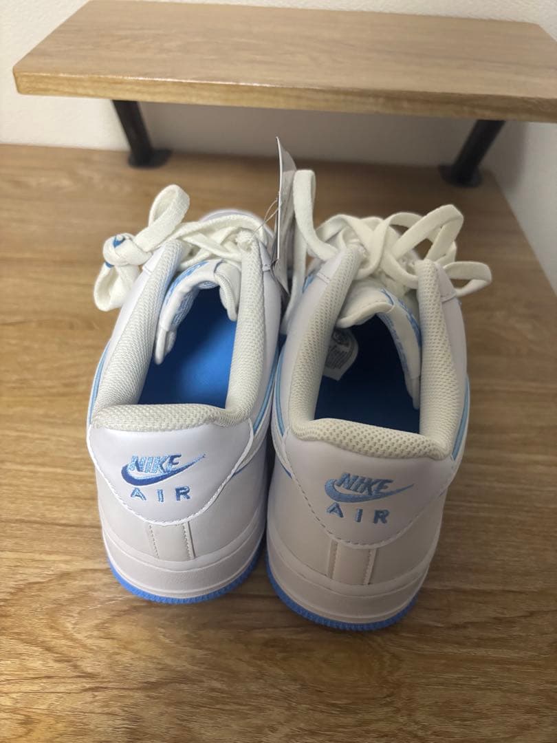 Y2234　NIKE エアフォース1 新品 未使用 26.5cm 白 水色