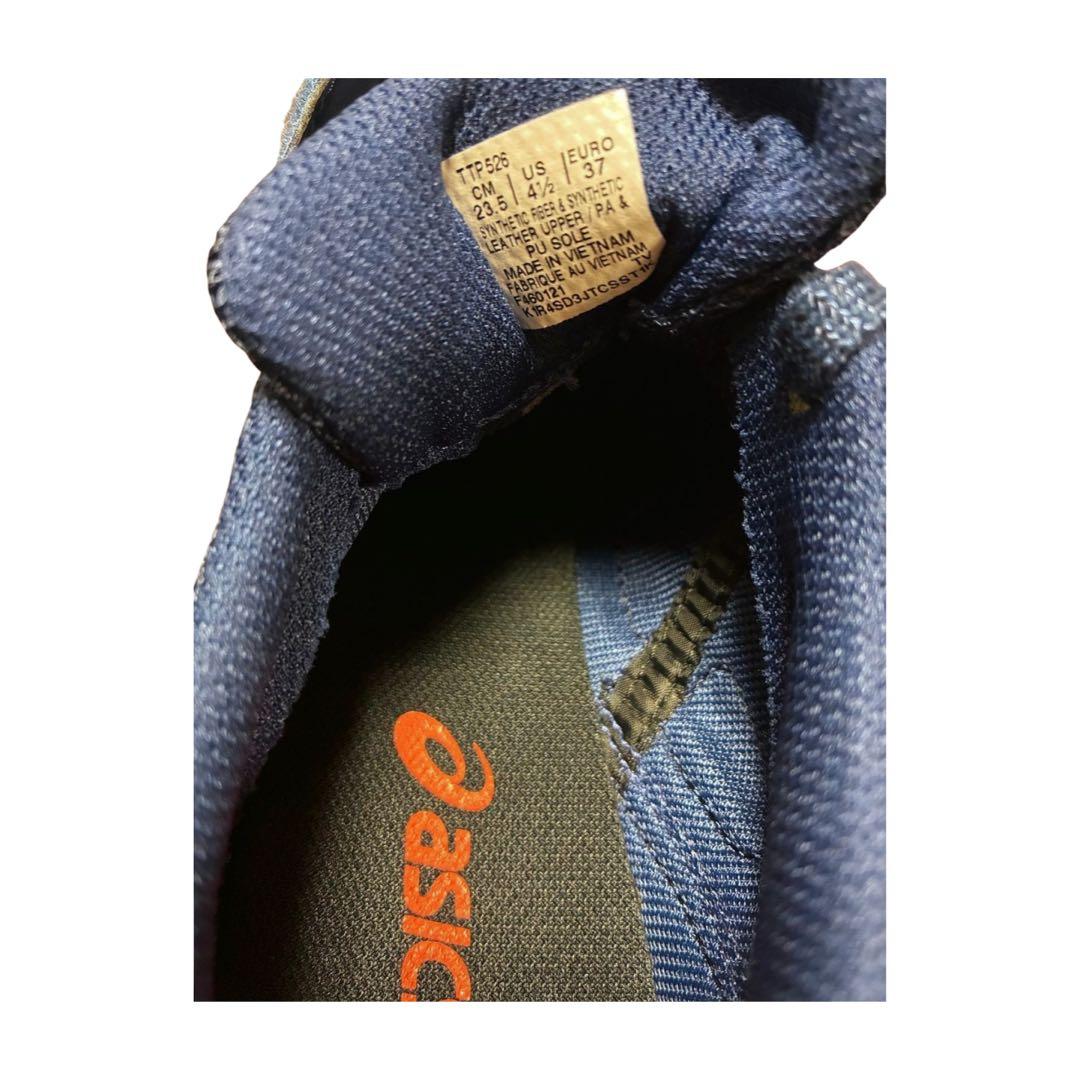 アシックス 短距離用　スパイク　23.5cm ネイビー　トラック用　土兼用