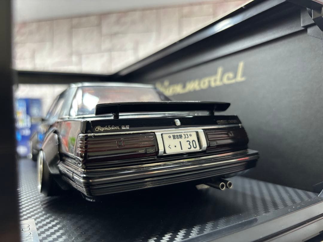 1/18ミニカー IG クラウンワークス　フォーカスレーシング深リムカスタム