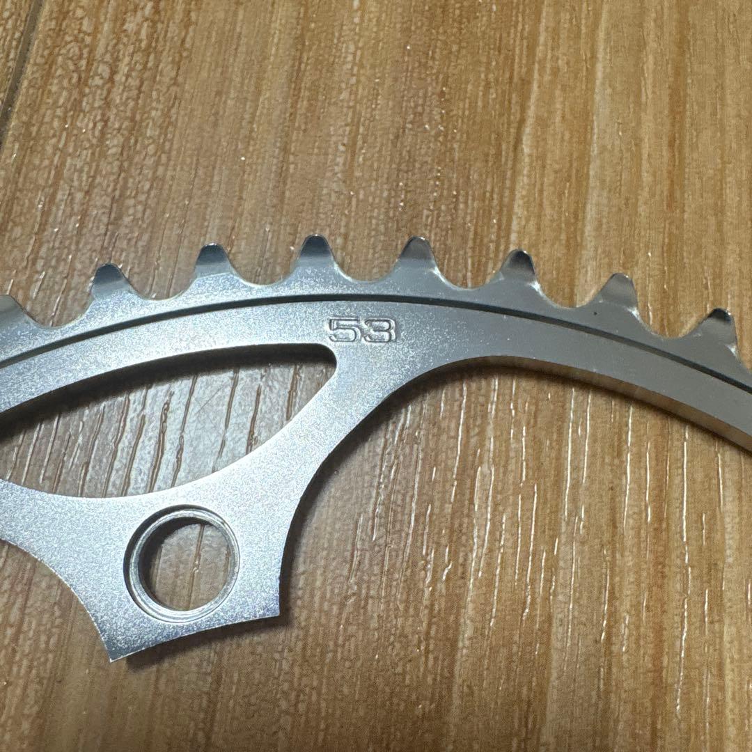 NJS シマノ デュラエース 53T チェーンリング 大ギア 競輪 ピスト