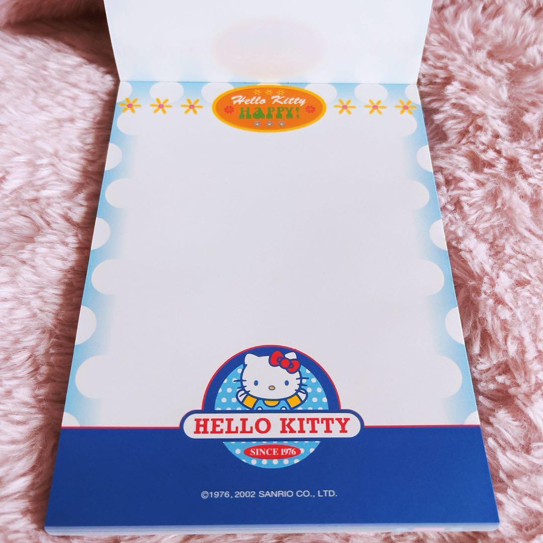 希少レア　ハローキティ　平成レトロ　メモ　レターセット　封筒　2001 2004