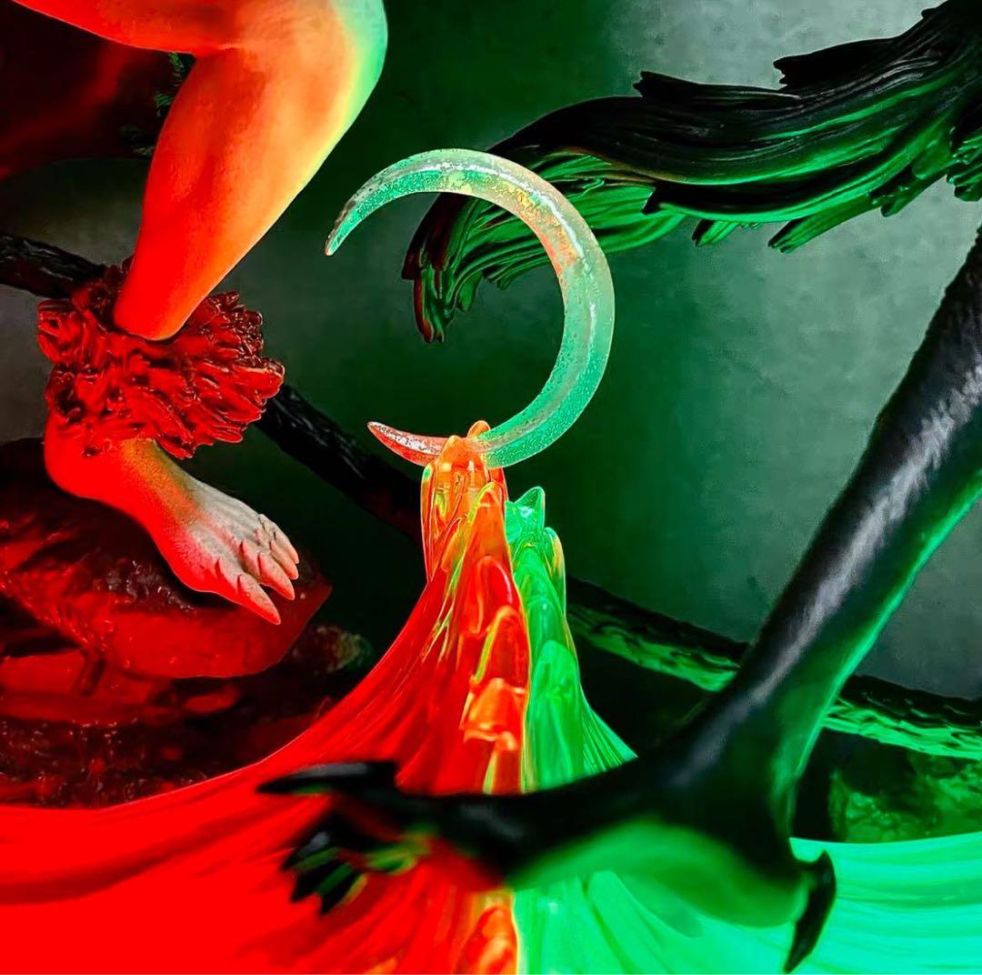 BLEACH 黒崎一護VSウルキオラ ガレージキット ガレキ スタチュー①