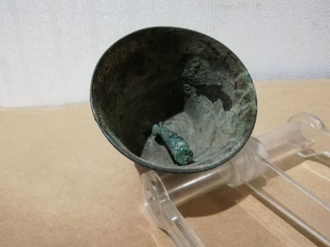 中国 春秋期 青銅器 編鐘 S23ー3 - メルカリ