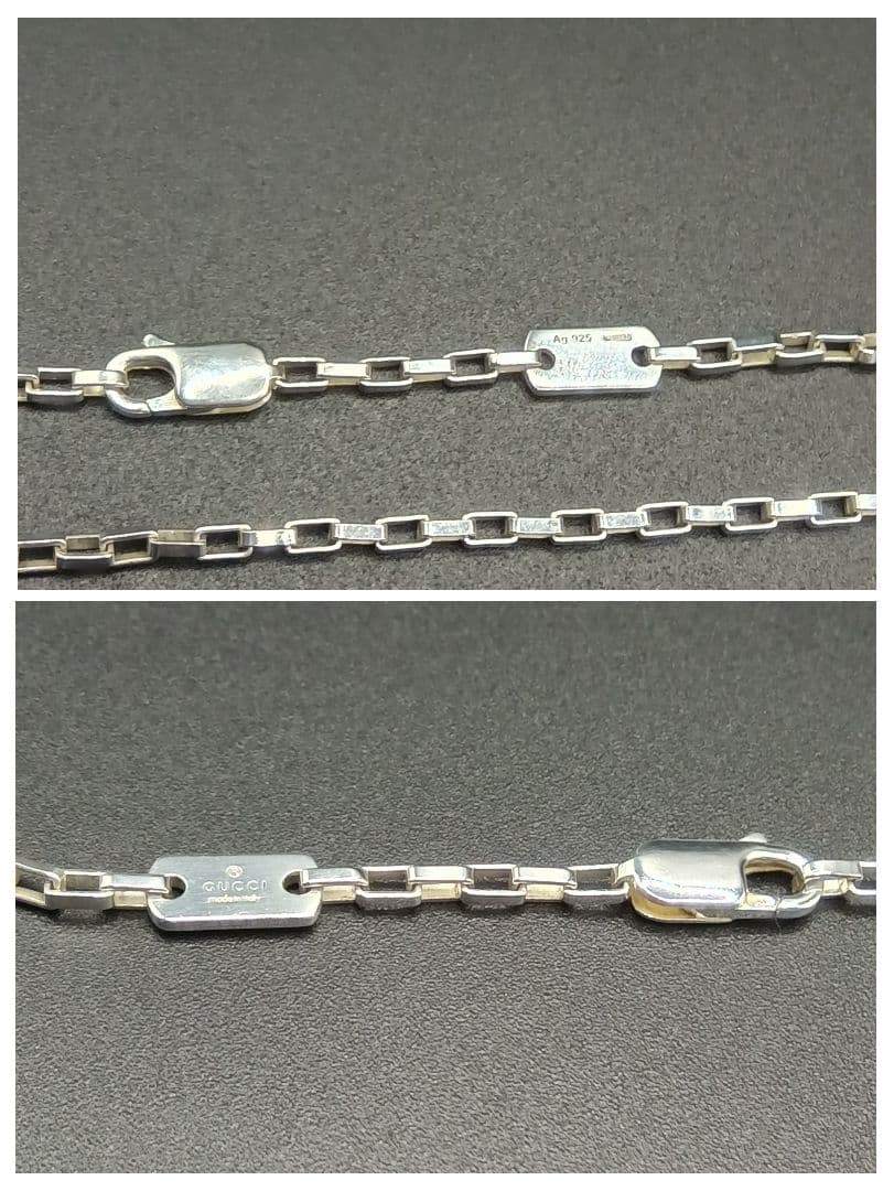 GUCCI ベネチアンチェーン 50cm Silver925 ユニセックス - メルカリ