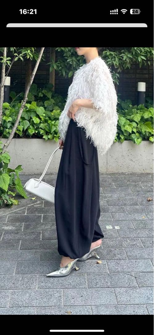 シーニュ cygne 25SS Moni フェザートップス カットソー 半袖 - メルカリ