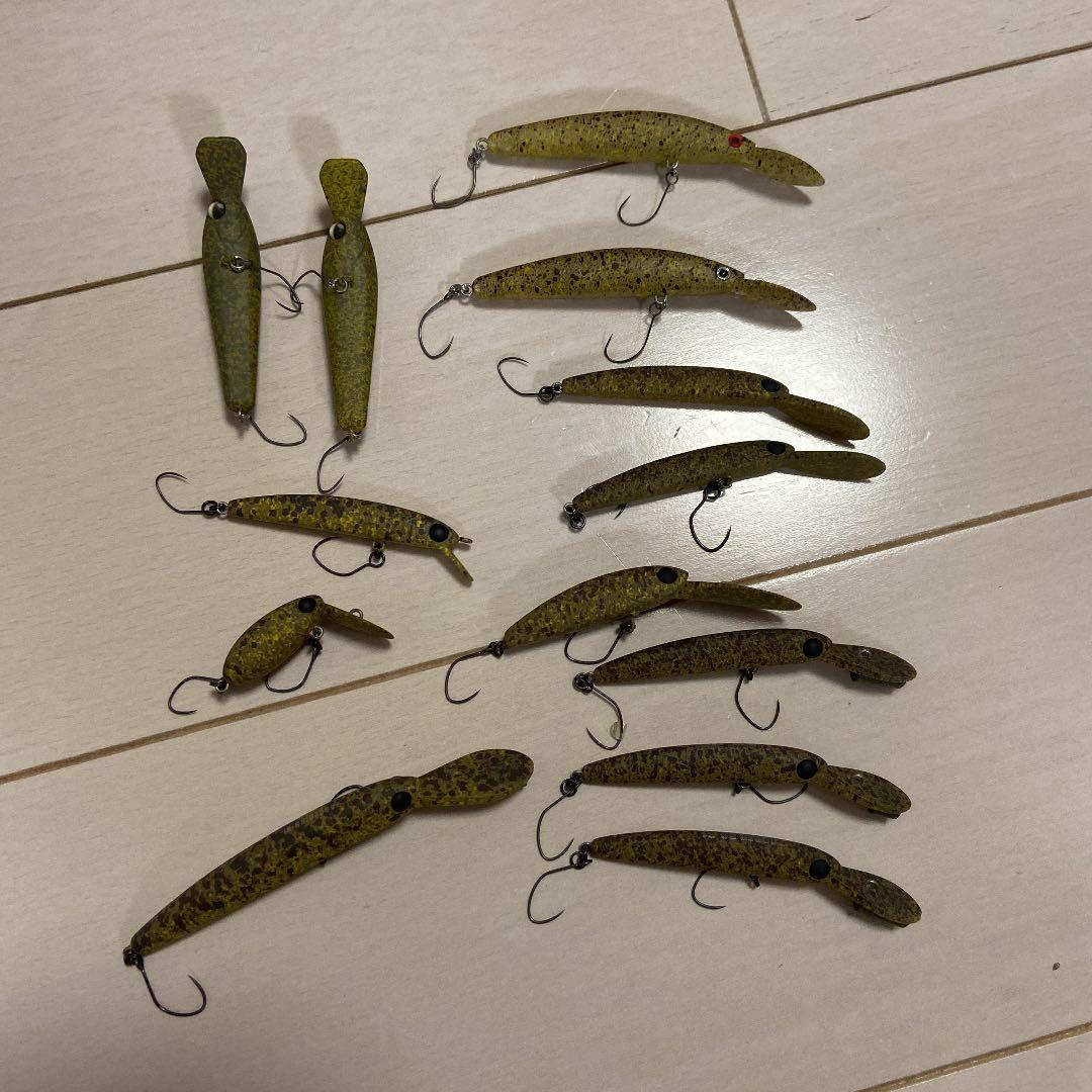 激レア　初期カラー　ハンクル　エリアトラウト　管釣り　トッピングフード ザッガーってなんだ！？HMKL(ハンクル)製の名作ミノー、爆釣カラー