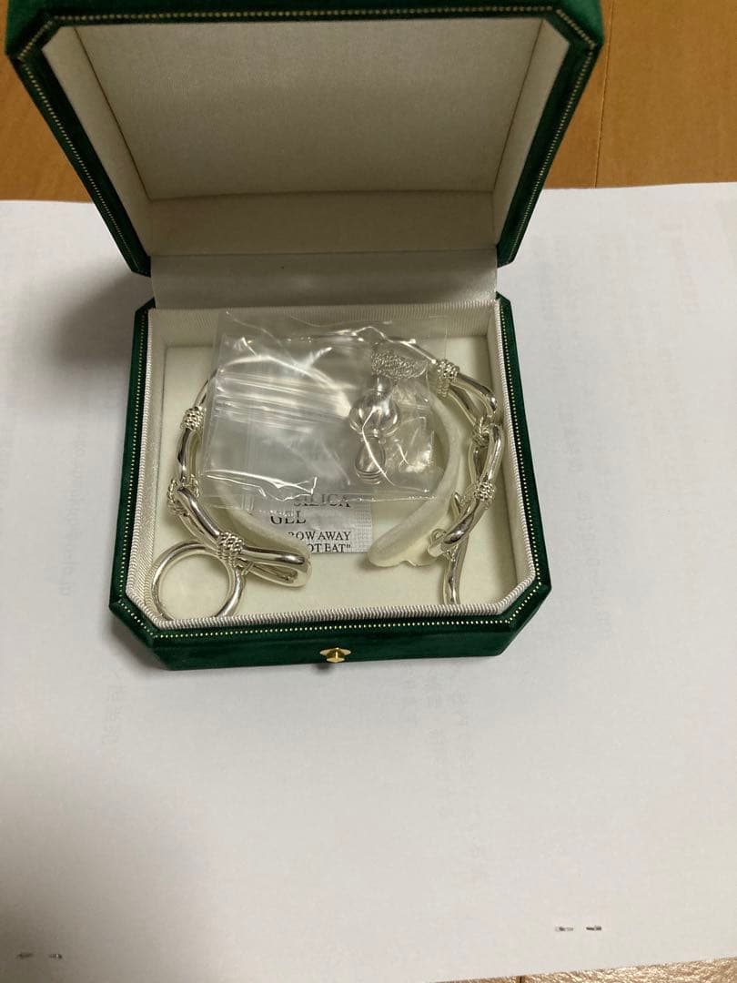 Santaku eight knot silver 925 bracelet - メルカリ