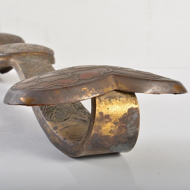 中国 古銅 山水人物文刻 如意 U R6753 - karlan-architects.com