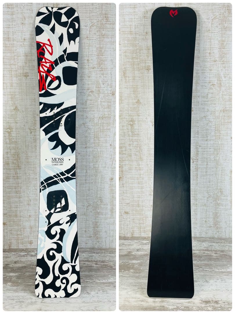 MOSSモス RAYS CARVE1595 スノーボード 【159】ケース付 - メルカリ