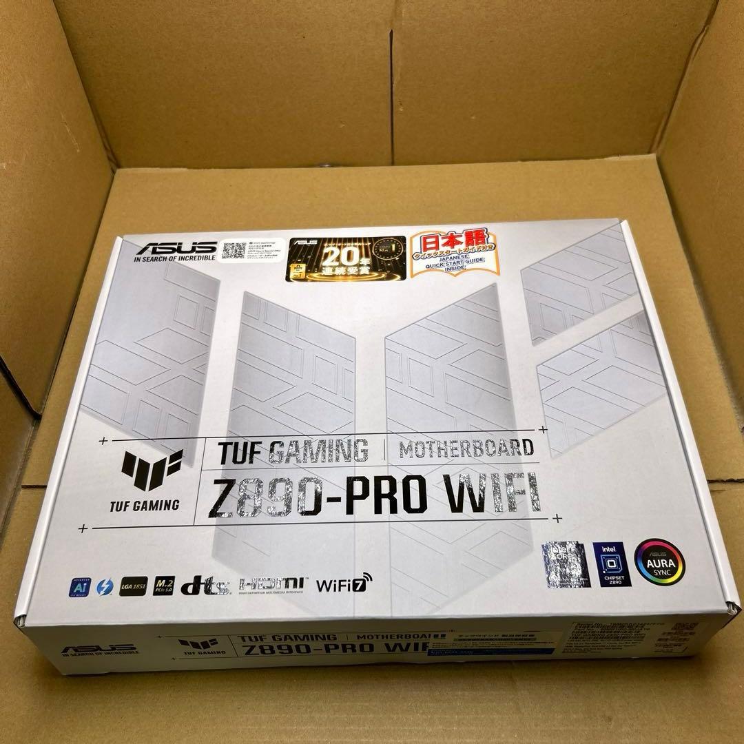 ASUS TUF GAMING Z890-PRO WIFI 2025年製 TUF GAMING Z890-PRO WIFI | TUF GAMING Z890-PRO WIFI | ASUS