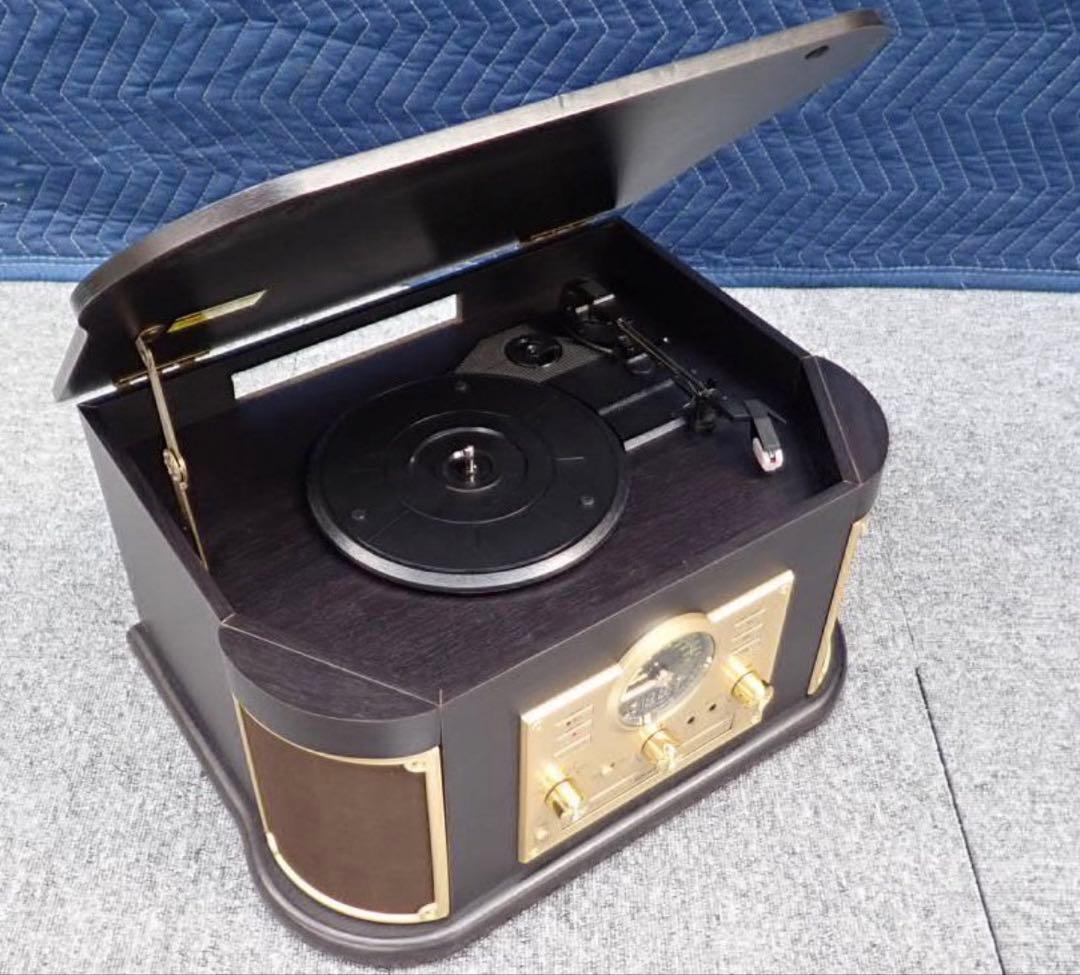 超美品 山善 キュリオム マルチレコードプレーヤー MRP-M100CR_73