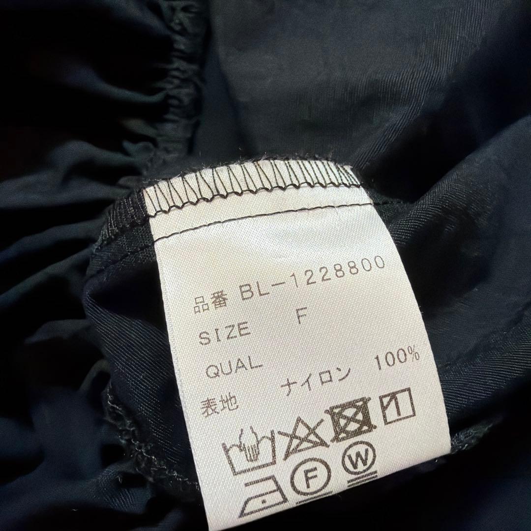 TSURU by MARIKO OIKAWA パフスリーブトップス ブラック - メルカリ