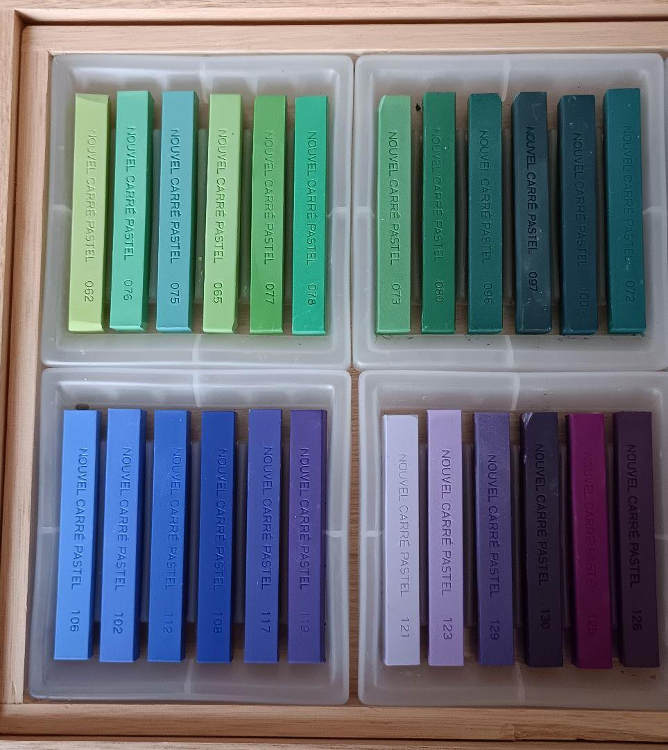 ヌーベルカレー パステル 96色セット NOUVEL CARRE PASTEL