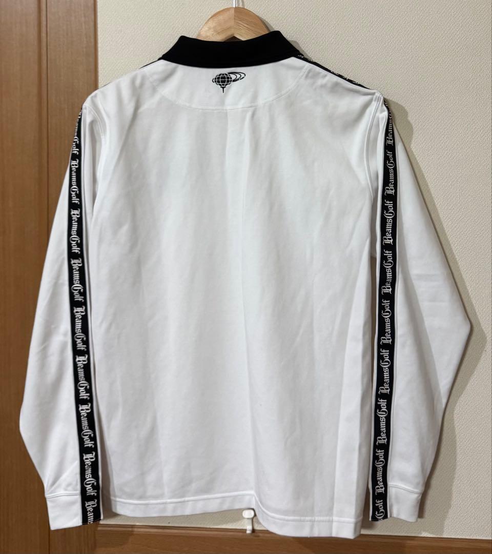 希少 美品 BEAMSGOLF ビームスゴルフ ロンT 長袖ポロシャツ 総柄