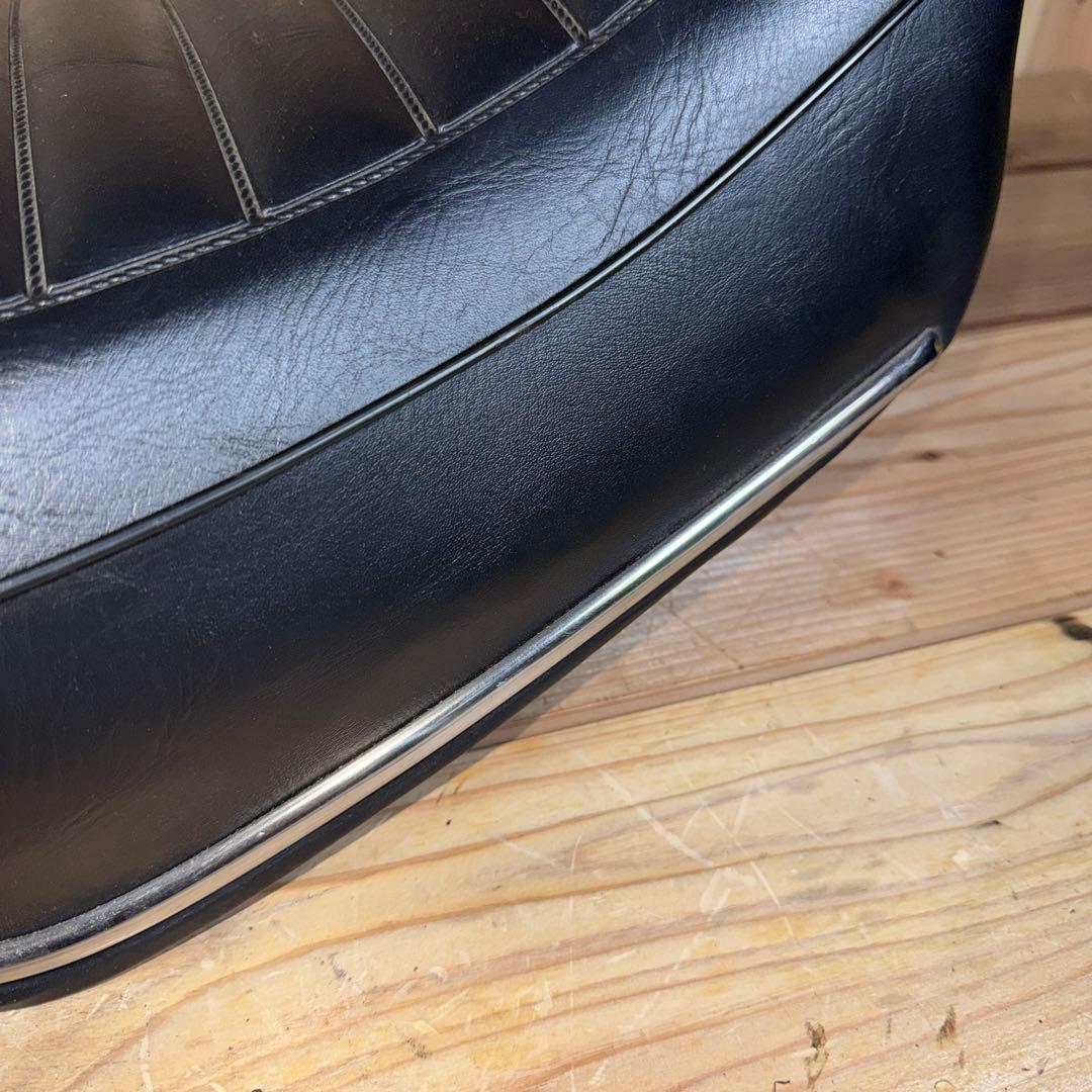 希少当時物】美品 cm400t cm250t 純正シート 純正モール 鉄ベース