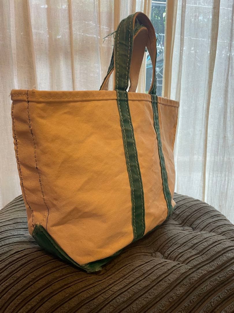 緑 襤褸 M 80s L.L.Bean BOTE&TOTE ガイドステッチ2本