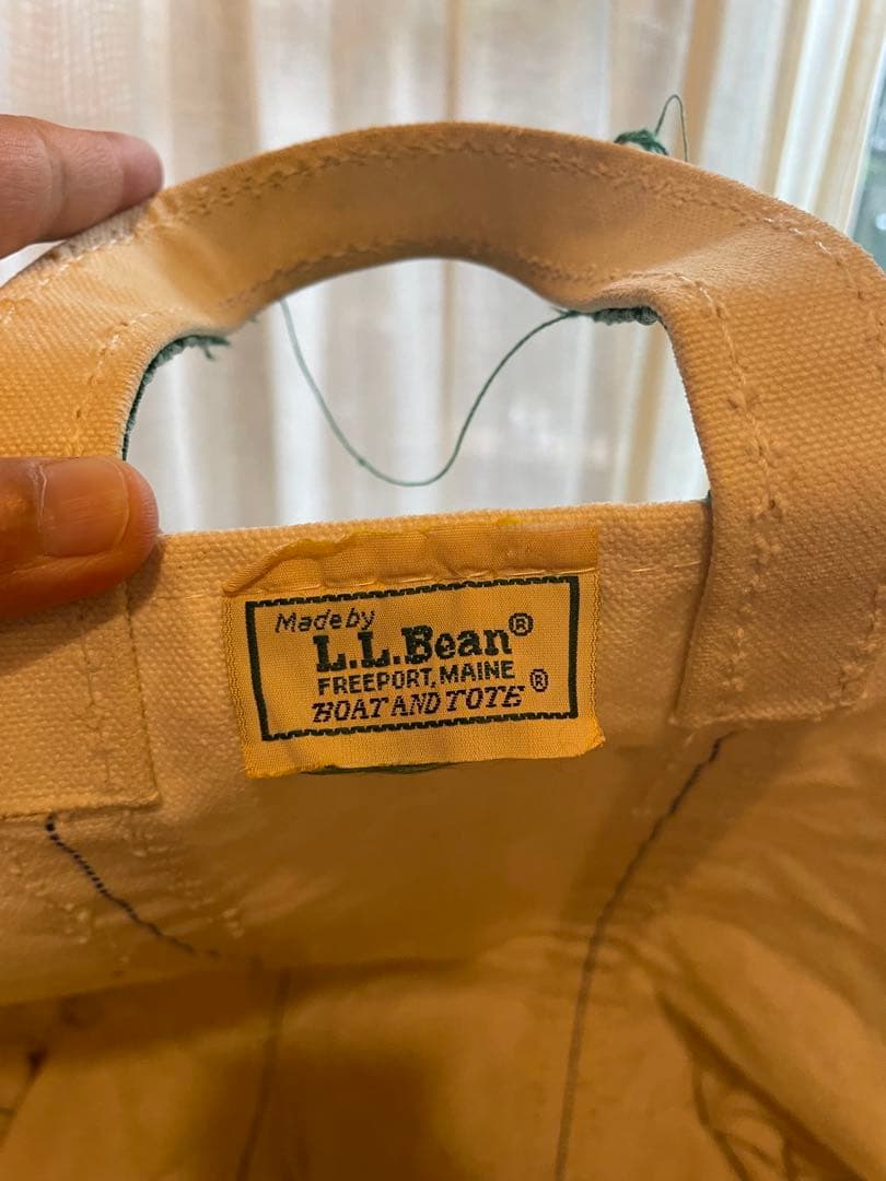 緑 襤褸 M 80s L.L.Bean BOTE&TOTE ガイドステッチ2本