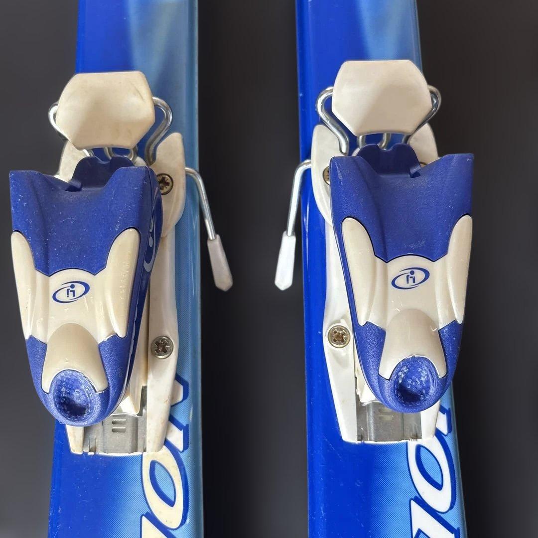 Kazama ジュニア スキー板 130cm ビンディング付 ストック付 - メルカリ