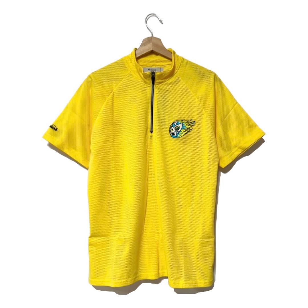 新品 ラッセルノ ゴルフ ダブルメッシュ ジップアップ ポロシャツ