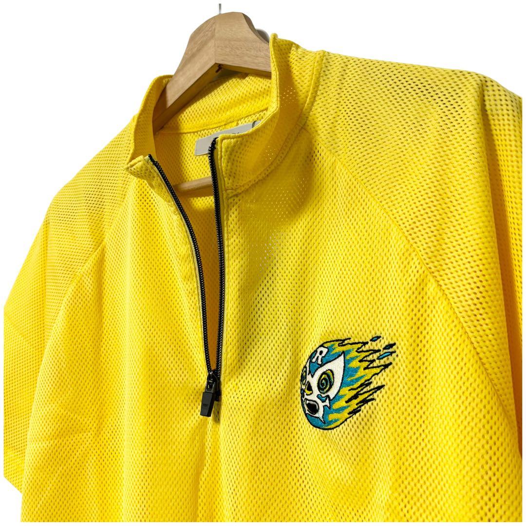 新品 ラッセルノ ゴルフ ダブルメッシュ ジップアップ ポロシャツ