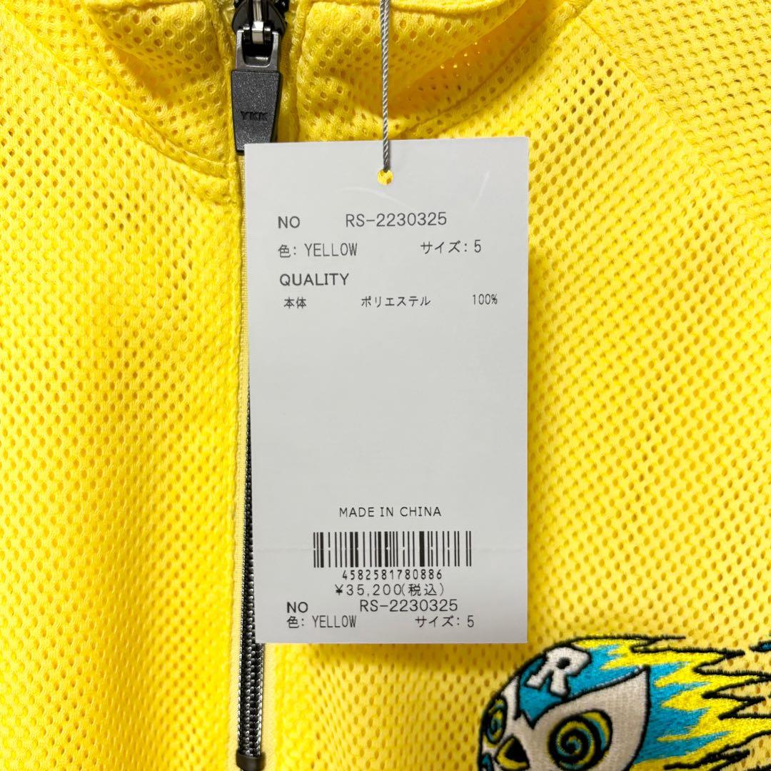 新品 ラッセルノ ゴルフ ダブルメッシュ ジップアップ ポロシャツ