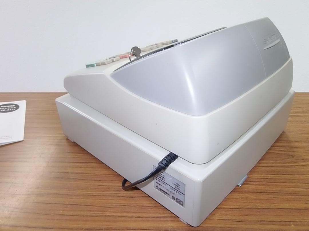 骨とう品 お金入れに SHARP 電子レジスター XE-A127 2007年製 - メルカリ
