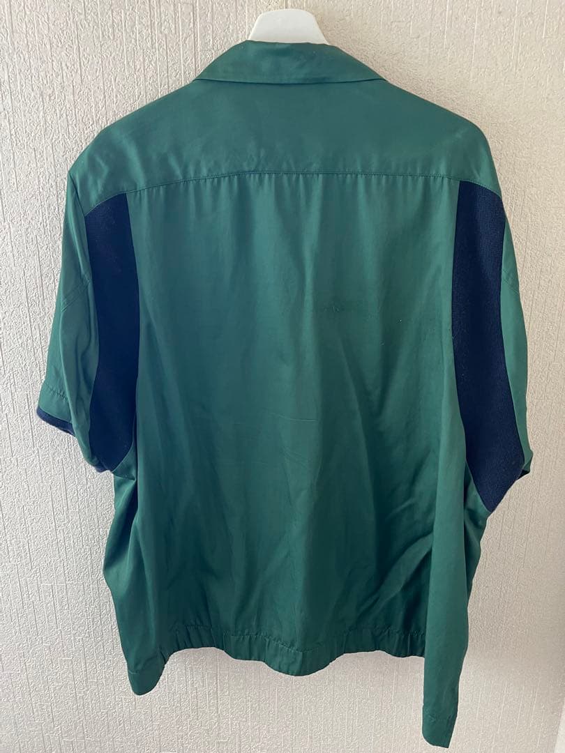 22ss sacai Cotton Twill Bowling Shirt
