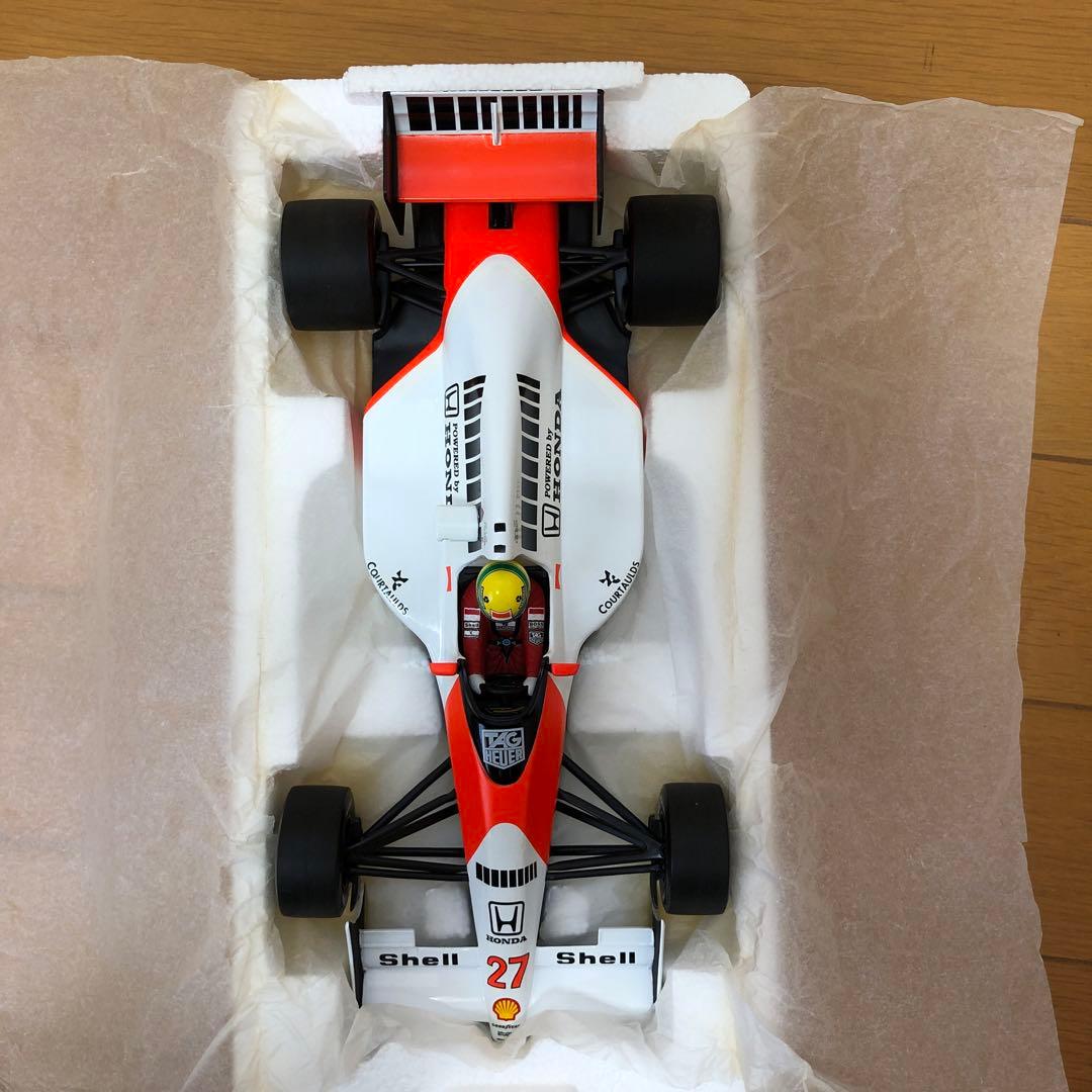 値下げ】1/18 ミニチャンプス マクラーレンホンダ MP4/5B - メルカリ