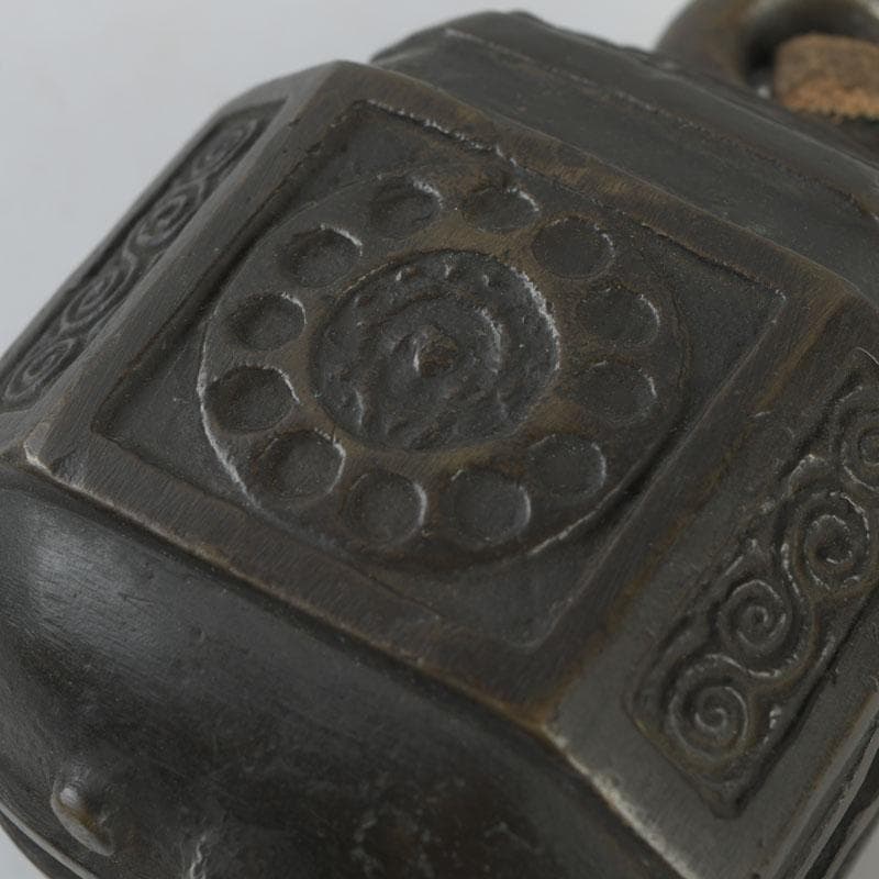 中国 古銅宣徳銅 鐸鈴 銅鐸 銅鐘 C 8602 - メルカリ