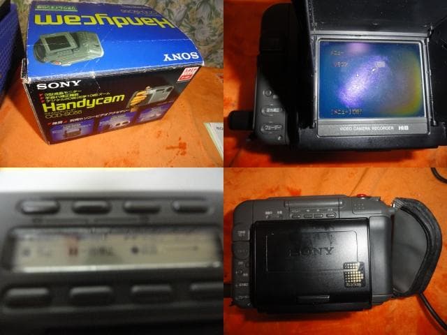 録・再・ダビングOK◇ソニー Hi8ビデオ SC55 動作良好