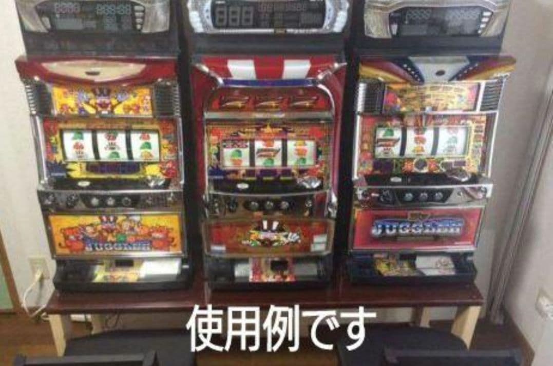 ④【完全オーダー仕様】テーブル流用のパチスロ実機を置く台★3台用シンプルスタンド