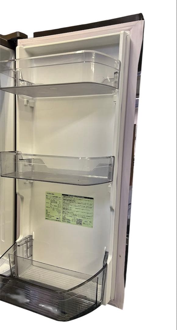 TOSHIBA 冷凍冷蔵庫 両開き 6ドア 大容量 ☆2022年製 ハイグレード