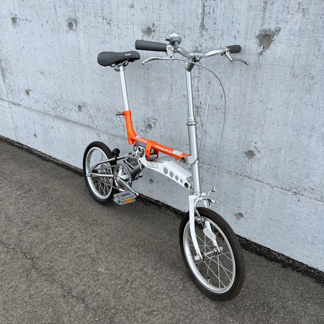 美品◼︎miyata ミヤタ トラベラー 折り畳み自転車 クイック