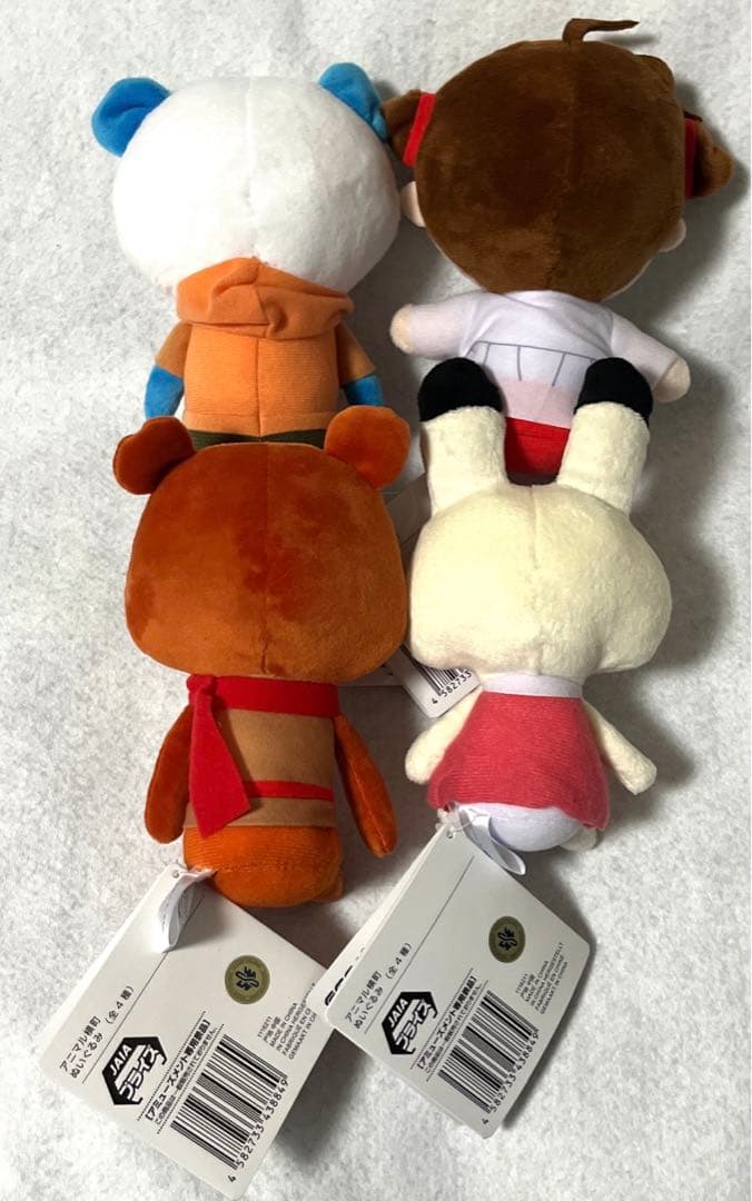 アニマル横町 ぬいぐるみ くーちゃん イヨ ケンタ イッサ 4点セット ⑩