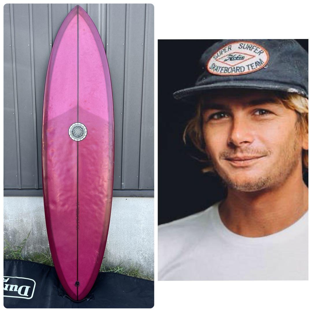 希少　タイラーウォーレンサーフボード tracker トラッカー6'4\" TYLER WARREN（タイラー・ウォーレン）】新品ストックボードが6本入荷