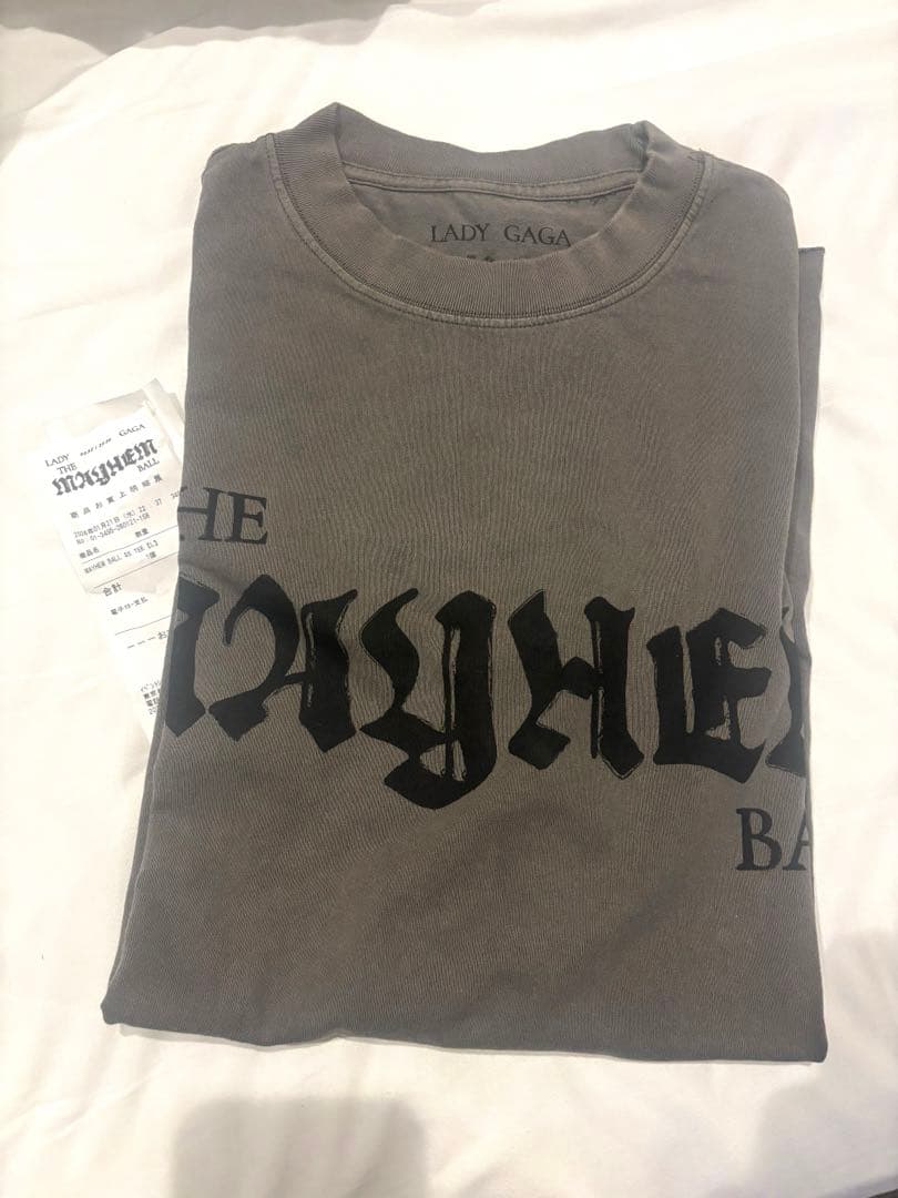 Lady GAGA MAYHEM BALL SS TEE Lサイズ