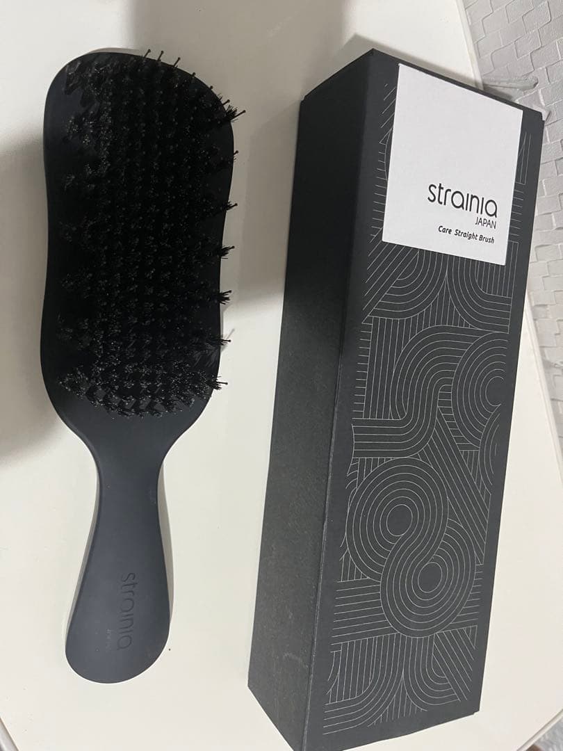strainia Care Straight Brush ブラック - メルカリ