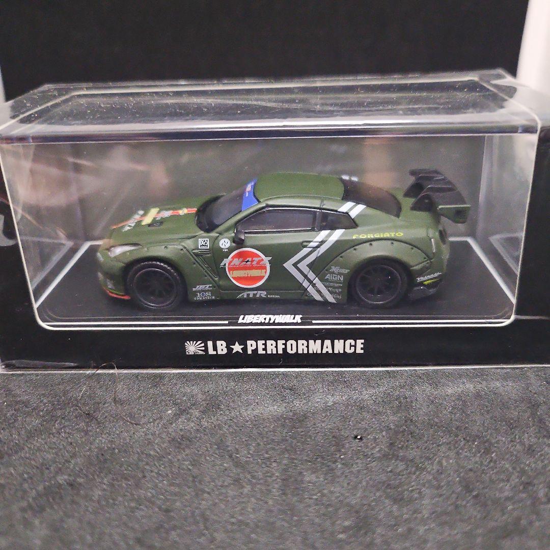 リバティーウォーク 日産 GT-R 零戦カラー ゼロファイター 1/64