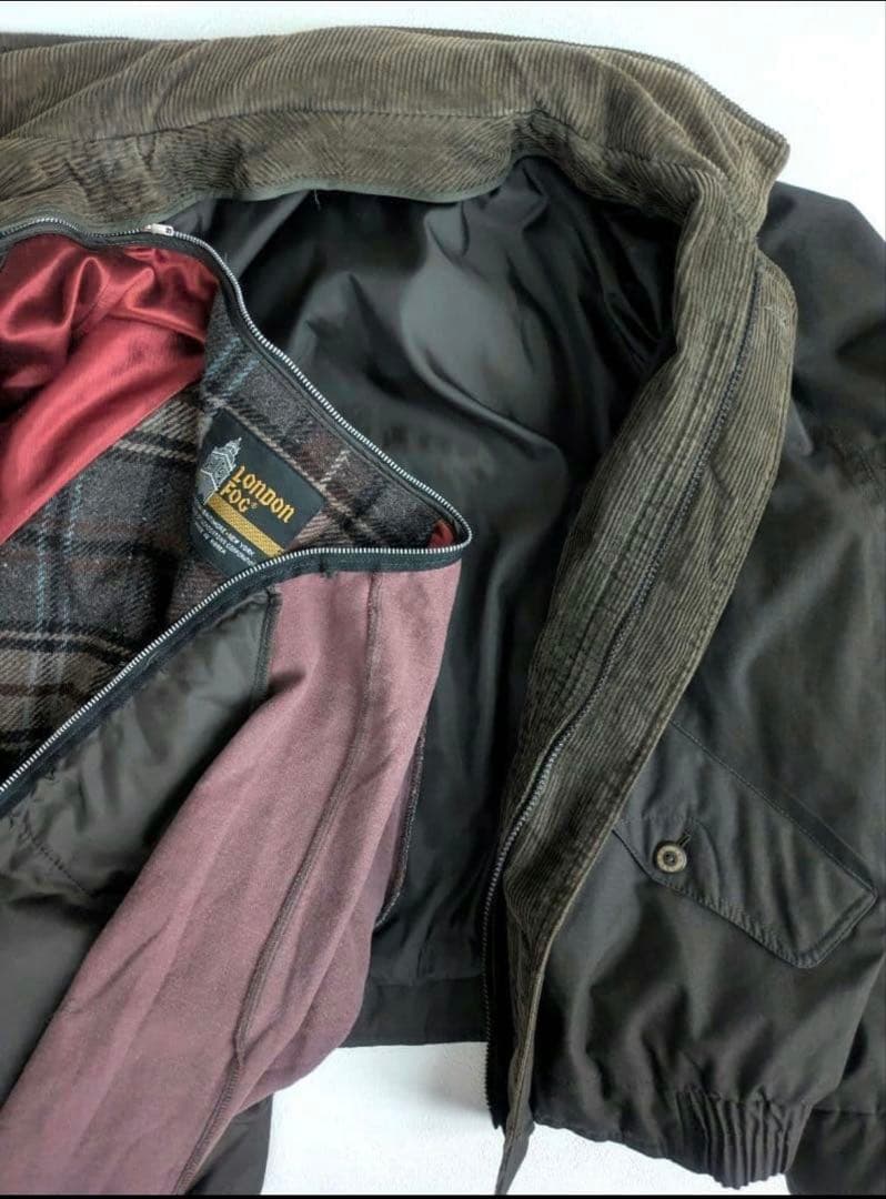 状態◎80s London fog スイングトップ L 襟コーデュロイ 短丈 - メルカリ