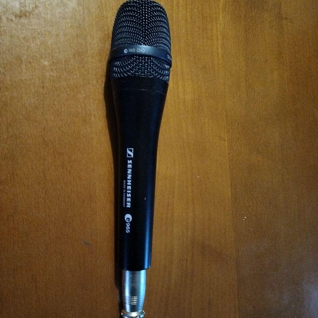 Sennheiser e965マイクとスタンドセット Amazon.com: Sennheiser e 965 Handheld Condenser Microphone with