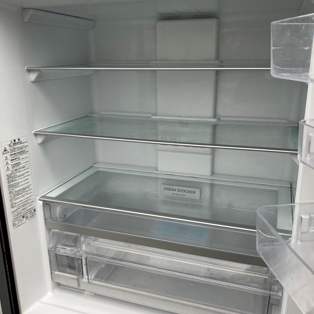 mm129F 2019年製 AQUA 大型冷蔵庫500L〜600L 木目調 - メルカリ